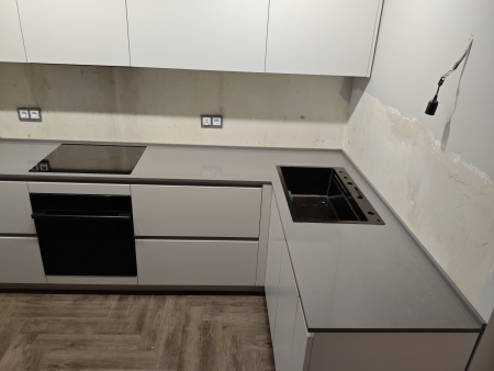 Столешница из кварца Technistone Gobi Grey