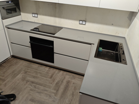 Столешница из кварца Technistone Gobi Grey